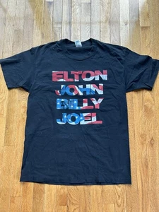 Vintage 1994 Elton John Billy Joel Tour Shirt XL Double Sided GEM Tag - Bild 1 von 4