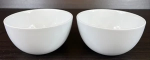 "Par de excelentes cuencos de sopa Willams Sonoma Japón brasserie blanca de 5 1/2""" - Imagen 1 de 7