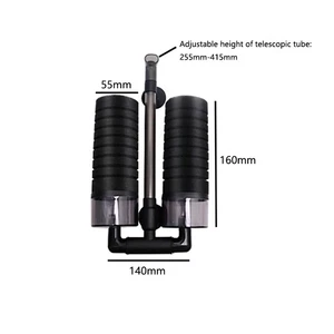 Aquarium Double Sponge Filter Biological and Mechanical Filtration Medium BU - Picture 1 of 4