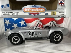 Shelby's 1995 #98 New Production Magazine Show Car Cobra 427 Street 1:18 Diecast - Picture 1 of 21