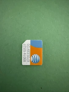 AT&T FACTORY Micro 4G LTE sim card for iphone 4 / 4s galaxy S 4/(Testing Only ) - Picture 1 of 1