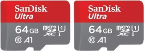 SanDisk Ultra micro SD card + SD adapter 64GB (For Android Smartphones and - Picture 1 of 5