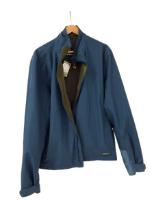 BARBOUR Men's UK Size 2XL Blue Lightweight BROKEN ZIP Rain Jacket Pre - Loved - Picture 1 of 15