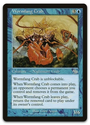 Wormfang Crab #56 (LP) Judgment JUD Magic MTG - Image 1 of 2