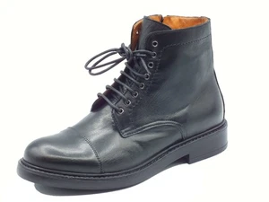 Exton  9824 Soft Nero Scarponcini Eleganti per Uomo in pelle - Imagen 1 de 3