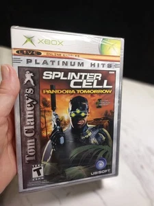 XBOX Splinter Cell Pandora Tomorrow Platinum Hits New SEALED SEE - Picture 1 of 4