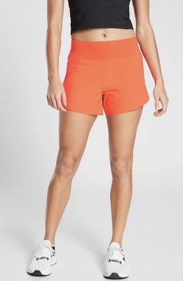 Женские гоночные шорты Athleta Run With It 3,5 дюйма красные размер S - Изображение 1 из 4