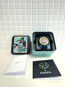 FOSSIL x Maui and Sons Limited Edition Quartz Watch Collaboration Rare Japan - Picture 1 of 20