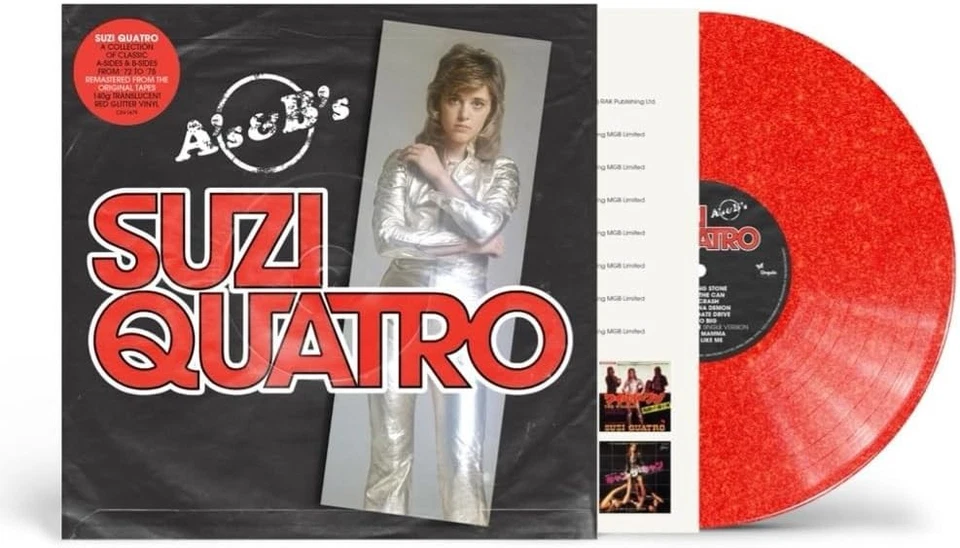 SUZI QUATRO A'S & B'S Vinyl LP (Glitter Red) NEW & SEALED - Image 1 of 2