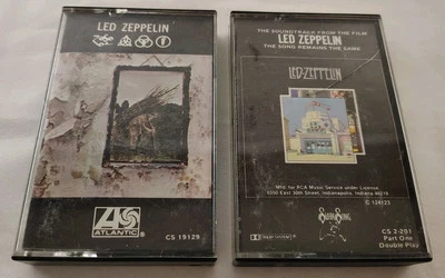 Led Zeppelin Cassette Lot S/T The Song Remains The Same - Image 1 of 4