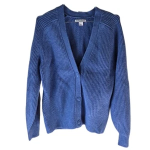 New Blue Knit Cardigan - Picture 1 of 3