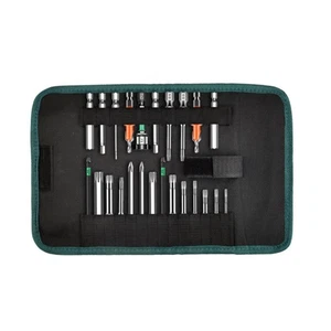 Drill Bit Organizer Bag Tool Roll up Bag Portable Storage Pouch Tool Case for - Picture 1 of 7