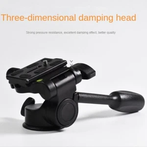 Panoramic Three-Dimensional Damping Tripod Head Metal Tripod Head with Handle - Picture 1 of 7