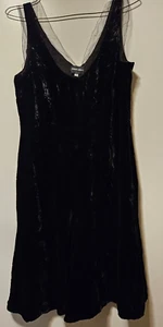 Giorgio Armani schwarzes Etikett Borgo 21 Samt seide gefütterter seitlicher Reißverschluss Größe 44 - Bild 1 von 6