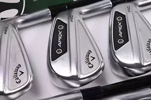 Callaway Apex Pro 24 Irons / 5-PW / Black / Stiff Flex MMT 95 Shafts - Picture 1 of 7