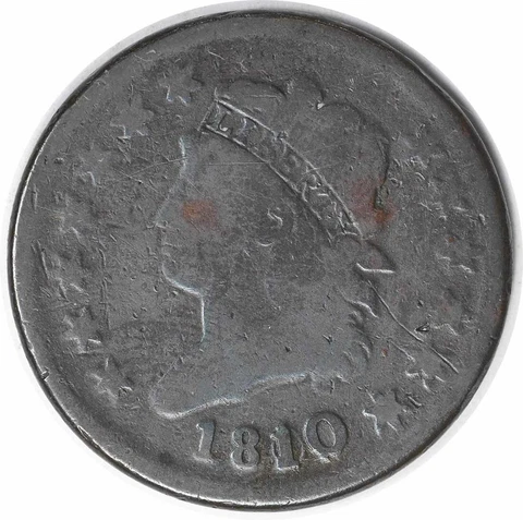 1810/09 Large Cent G Uncertified #256 Cover
