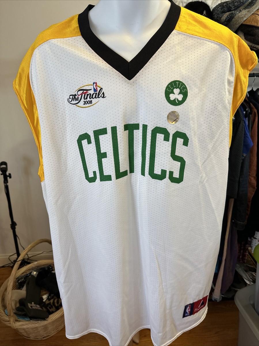Majestic ボストンセルティックス ジャージ　ビンテージ 2XL 00s RARE THROWBACK 00s HARDWOOD CLASSICS BOSTON CELTICS JERSEY