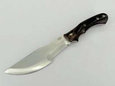 CUCHILLO BARK RIVER TRAKKER - ACERO A2 - LONA VERDE MICARTA - FORRO ROJO - MOSAICO Foto 1 de 4