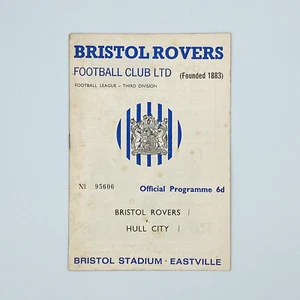 Bristol Rovers vs Hull City Programme (6 March, 1965) - Picture 1 of 2