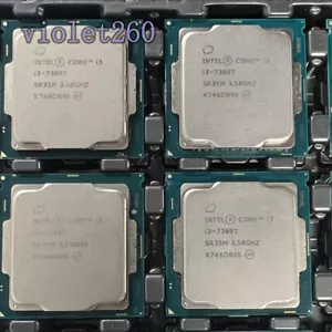 7th Gen Intel Core I3 7300T LGA1151 CPU Processor 3.5GHz Dual Cores 4Threads - Picture 1 of 1
