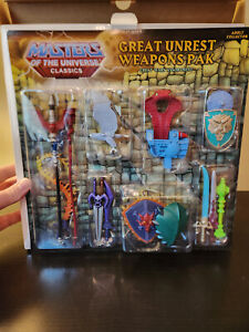 Masters of the Universe Classics GREAT UNREST WEAPONS PAK Figure MOTU