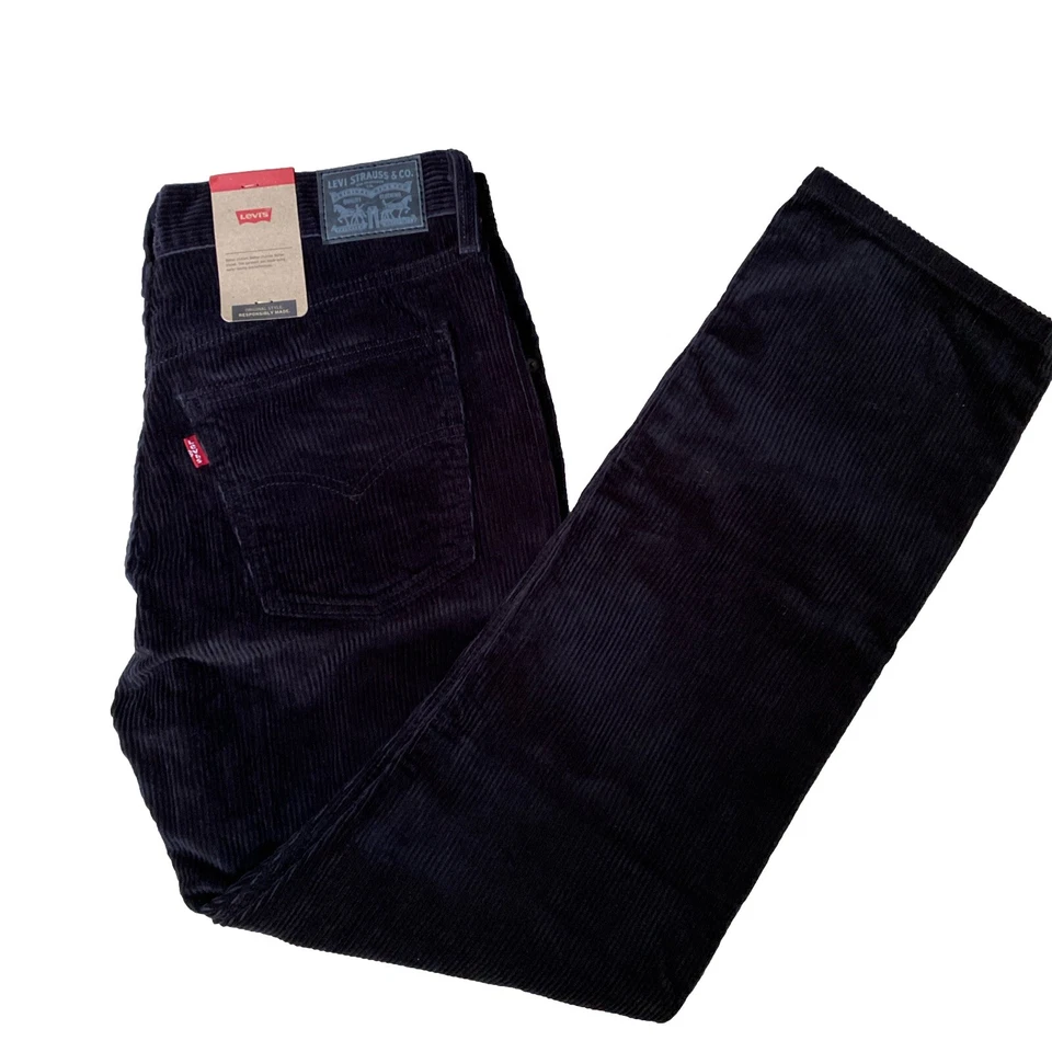 Levi’s Women’s Middy Straight Jeans Purple Denim Pants Size 31x30 High Rise