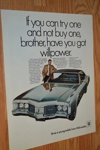 Oldsmobile Delmont 88 1968 original gran anuncio vintage 68 - Imagen 1 de 1