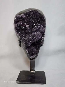 Amethyst from Uruguay on Stand - Picture 1 of 7