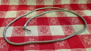 Collana catena serpente in argento 3 mm | 20" - Foto 1 di 2