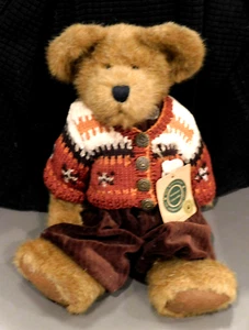 Boyd’s Bears Vintage Devin Fallsbeary mit Pullover, Overall #912621 13 Zoll Plüsch Neu mit Etikett - Bild 1 von 3