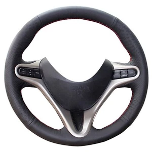 Eiseng Steering Wheel Cover for 3 Spokes 8th Honda Civic 2007 2008 2009 2010 ... - Picture 1 of 4