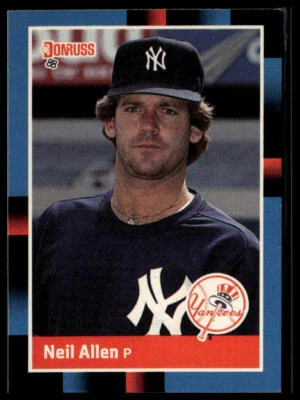 1988 Donruss #597a Neil Allen - Image 1 of 2