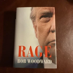 Rage by Bob Woodward (2020 Hardcover) First Simon & Schuster Edition Dust Jacket - Picture 1 of 6