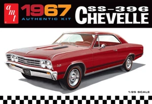 Kit modellino plastica AMT 1388 scala 1/25 1967 Chevrolet Chevelle SS396 - Foto 1 di 1