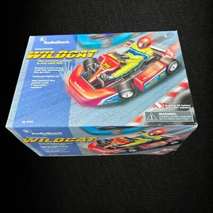 Vintage Radio Shack RC Wildcat 76 Go Cart Kart Racer Race Car in Original Box! - Picture 1 of 21