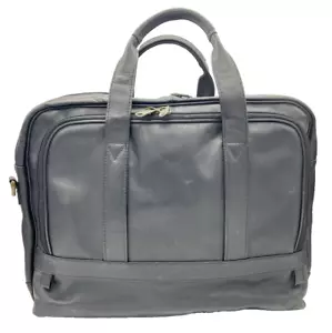 Heritage Leather Goods Portfolio Bag Expandable Briefcase Shoulder - No Strap - Picture 1 of 10