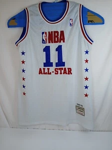 Camiseta deportiva vintage de madera dura Mitchell & Ness All-Star 1987-89 Isiah Thomas - Imagen 1 de 6