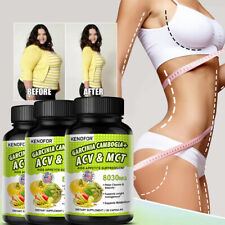Garcinia Cambogia Extract Capsules for Rapid Weight Loss - Vegan, 8030 Mg