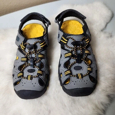 Khombu Kids Kyle Gray Hiking Water Closed Toe Sandals-Size 12 (NWOT) - Image 1 of 4