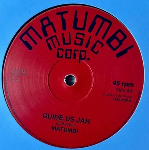 MATUMBI GUIDE US JAH 12" SINGLE MATUMBI MUSIC (1979) NR MINT- REGGAE DUB UK - Picture 1 of 3