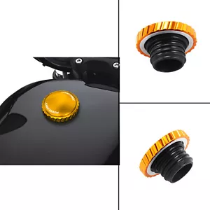 Vented Gas Tank Fuel Cap for Harley Fat Bob Wide Glide Softail Custom Slim FXLRS - Picture 1 of 9