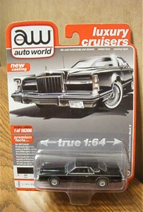 Lincoln Continental Mark Mark V R4 VB AW64332 2021 AUTO WORLD Luxury Cruisers 1977 - Imagen 1 de 3