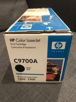 HP C9700A / 121A Black Toner Cartridge. NEW Unopened Genuine - Image 1 of 4