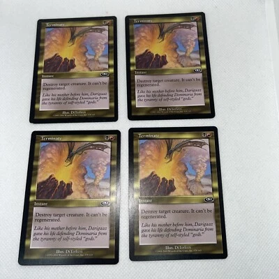 MTG 4x Terminate Planeshift 128/143 Regular Common LP English FREE SHIPPING - Image 1 of 2