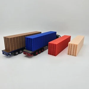 1/76 Scale Euro Size Pallet Load For Diecast "Various Colours" OO Gauge - Picture 1 of 25