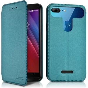 Etui à Rabat Couleur Bleu Turquoise (Ref.6-C) pour Smartphone Samsung Galaxy A20 - Picture 1 of 3