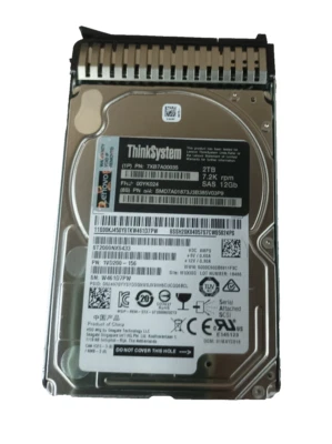 LENOVO IBM 2TB 7.2K SAS 12Gb 2.5" Hot Swap 512n 7XB7A00035 00YK024 HARD DRIVE - Image 1 of 4