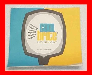 KEYSTONE COOL BRITE PELLICOLA LUMINOSA FOTOCAMERA LUCE MANUALE ISTRUZIONI - Foto 1 di 1