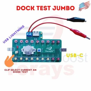 Herramienta de diagnóstico de prueba de base - Probador USB para iPhone y Android Detección rápida de fallas - Imagen 1 de 2