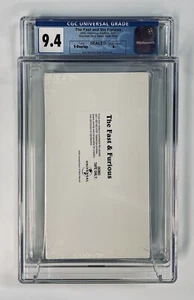 VHS — CGC 9.4/A+ THE FAST & FURIOUS - DEMO TAPE (2001 FAST AND THE FURIOUS) - Bild 1 von 3